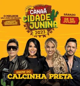 Canaã dos Carajás terá shows