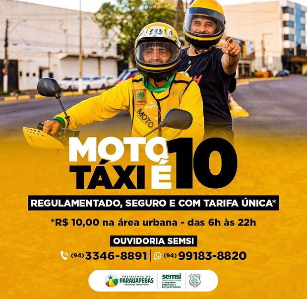 Moto Táxi em Parauapebas