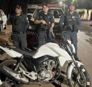 Polícia Militar recupera três motocicletas