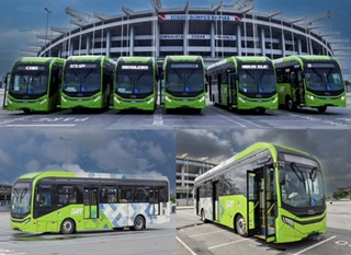 ônibus elétricos