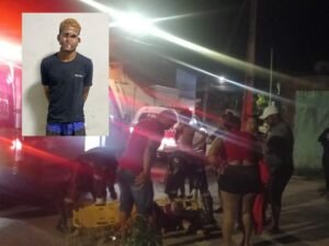 Homem espanca companheira