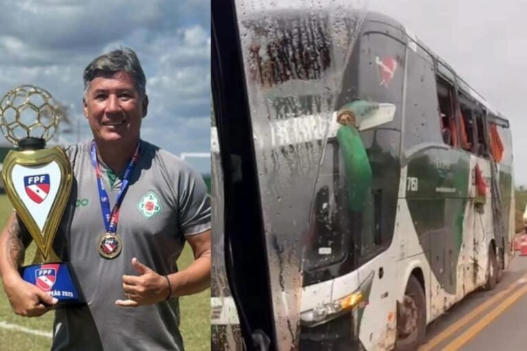 acidente ônibus Tuna Luso Brasileira