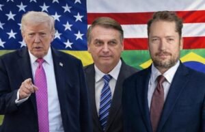 Bolsonaro recebe aliado de Trump