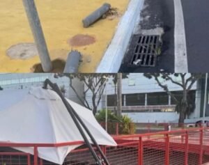 Nova Doca vandalismo