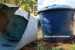 Águas do Pará substitui caixa d’água