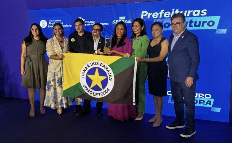 Canaã dos Carajás recebe prêmio