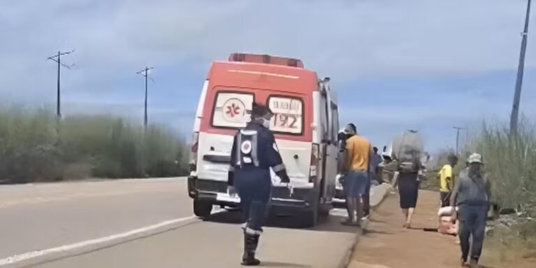 acidente na PA-150 em Jacundá