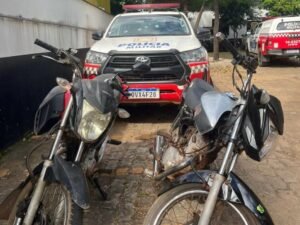 motocicleta furtada em Parauapebas