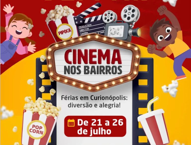 Cinema nos Bairros em Curionópolis