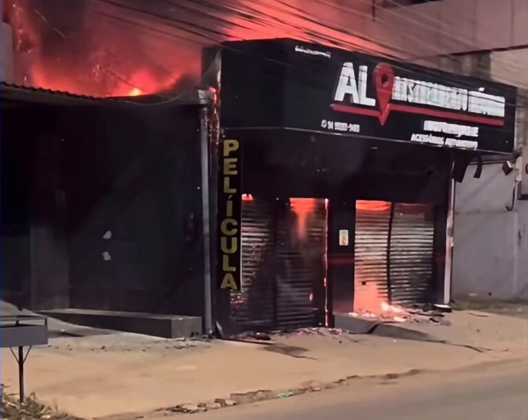 incêndio em Parauapebas