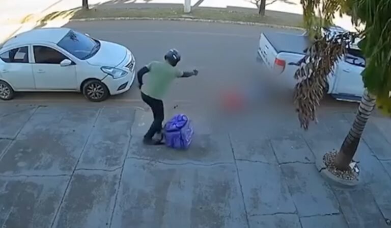 homem morto a tiros em Marabá