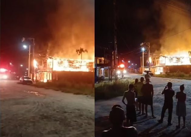 incêndio em Breves