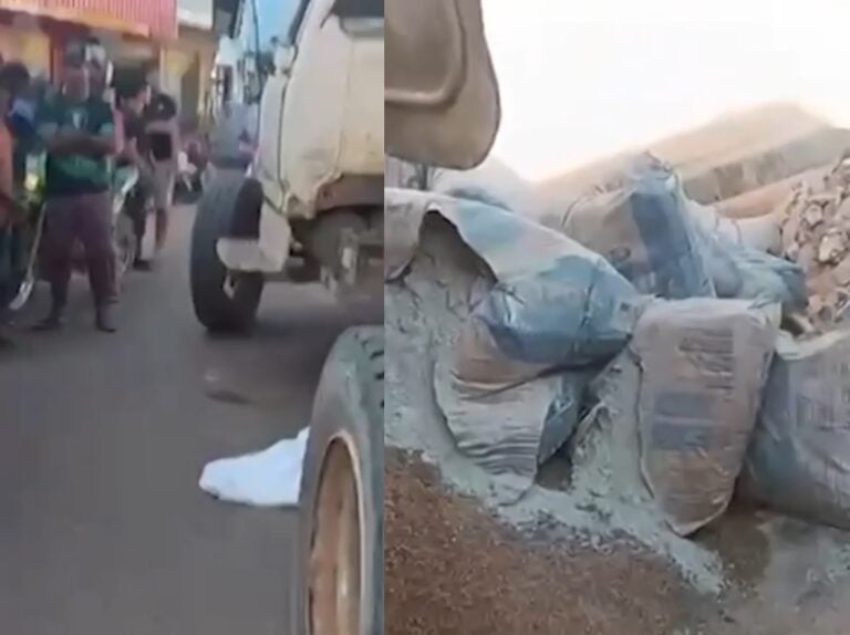 acidente com caminhão em Uruará