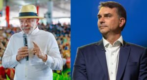 Lula e Flávio Bolsonaro 2026