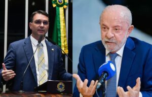 PoderData Flávio Bolsonaro e Lula
