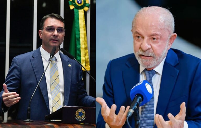 PoderData Flávio Bolsonaro e Lula