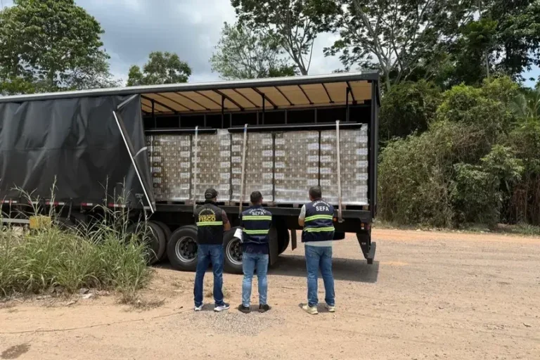 Sefa apreende cargas de cerveja avaliadas em R$ 1,1 milhão no Pará