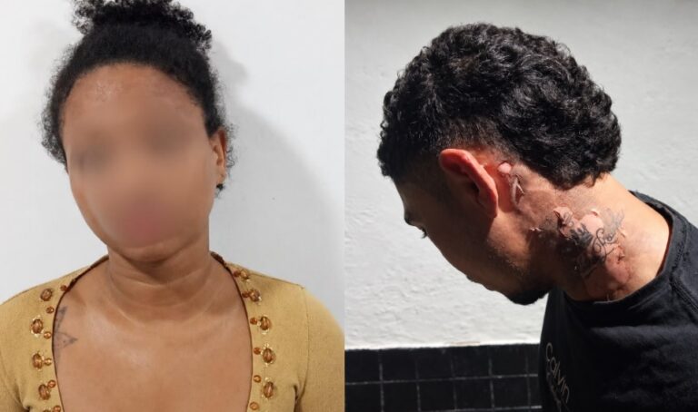mulher presa em Parauapebas