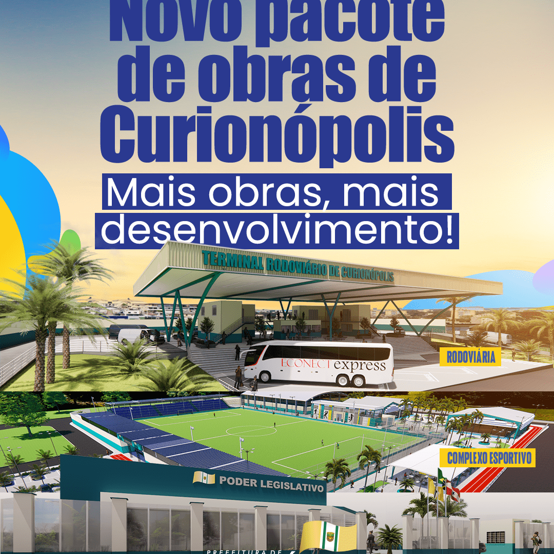 CARD - Novo pacote de obras de Curionópolis